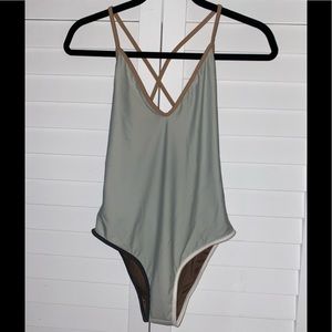 Acacia Swimwear NWT IVY in Haze XL